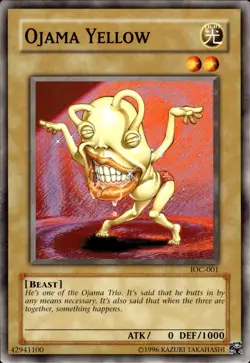 Ojama Yellow - IOC-001 - NM - YuGiOh - Image 1