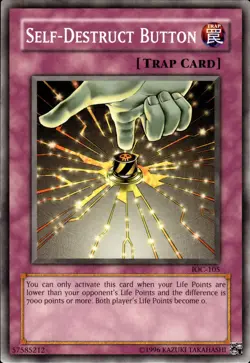 Self-Destruct Button - IOC-105 - NM - YuGiOh - Image 1