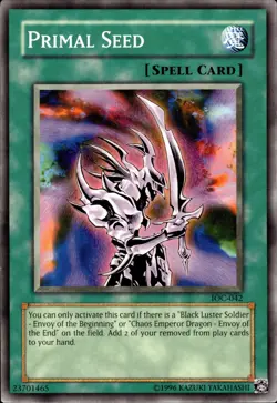 Primal Seed - IOC-042 - NM - YuGiOh - Image 1