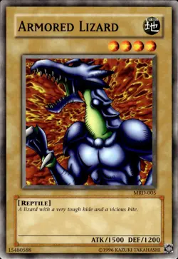 Armored Lizard - MRD-005 - NM - YuGiOh - Image 1