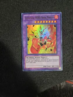 Yugioh Elemental Hero Nova Master GENF-EN093 Ultra Rare 1st Ed - NM - Image 1