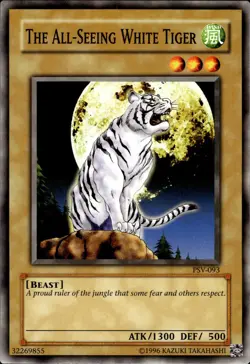 The All-Seeing White Tiger - PSV-093 - NM - YuGiOh - Image 1