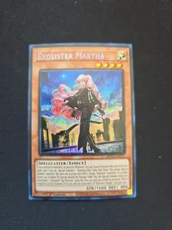 YuGiOh! Exosister Martha - Prismatic Secret Rare MP23-EN127 NM - Image 1