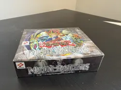 YuGiOh Metal Raiders 1st Edition Booster EMPTY Box - Image 4