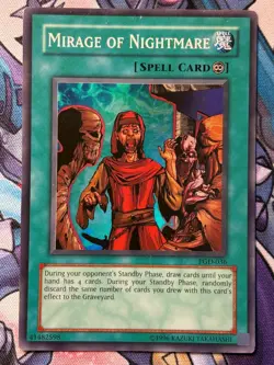 Mirage of Nightmare PGD-036 SUPER RARE YuGiOh Card - Image 1