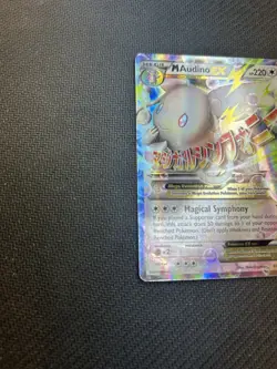 Pokemon TCG Mega M Audino EX 85/124 Ultra Rare Holo Card XY Fates Collide - Image 2