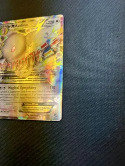 Pokemon TCG Mega M Audino EX 85/124 Ultra Rare Holo Card XY Fates Collide - Image 3