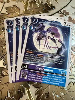 Digimon Card Game Playset Crescemon BT22-073 U Cyber Eden - Image 1