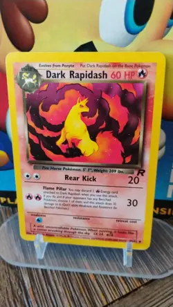DARK RAPIDASH Team Rocket Set POKEMON Non-Holo 2000 Trading Card 44/82 - Image 1
