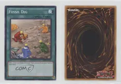 Fossil Dig 1st Ed. YuGiOh Dinosmasher's Fury Structure Deck #SR04-022 s7f - Image 3