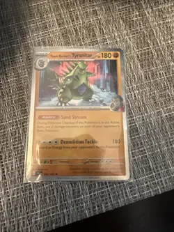 Pokemon Team Rockets Tyranitar Promo Card 096/182 NM Condition Just Pulled - Image 1