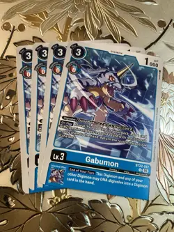 Digimon Card Game Playset Gabumon BT22-017 U Cyber Eden - Image 1