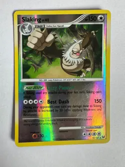 Slaking 16/127 Reverse Holo Rare Platinum Pokemon Card - Image 1