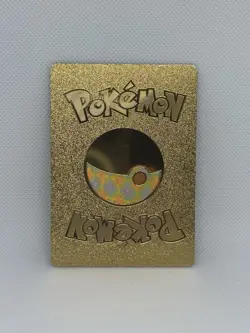 Pikachu Mega Lucario Gold Foil Card - Image 2