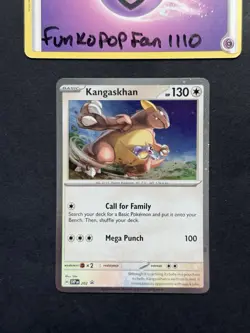 Pokemon TCG Kangaskhan SVP 202 S&V Cosmos Holo Black Star Promo Card - NM - Image 1