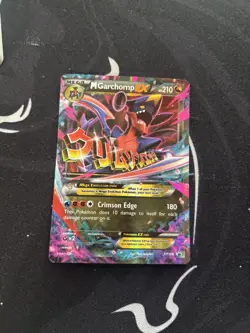 M Garchomp EX Holo Black Star Promos Card XY168 - Image 1