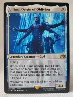 MtG Ultima, Origin Of Oblivion R 0002 FIN Final Fantasy Magic Gathering - Image 1