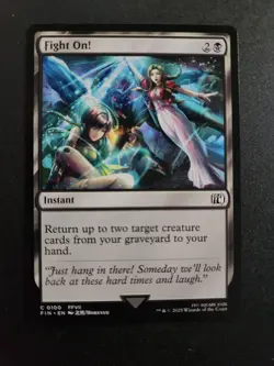 Fight On! #100 FINAL FANTASY FIN MTG Combine Shipping 1-10 $4.88 - Image 1