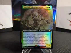 Kimahri, Valiant Guardian Extended Art Foil - Commander: Final Fantasy MTG - Image 1