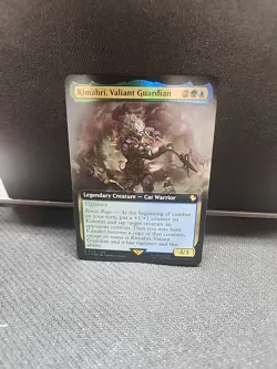 Kimahri, Valiant Guardian Extended Art Foil - Commander: Final Fantasy MTG - Image 1