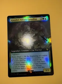 Kimahri, Valiant Guardian Extended Art Foil - Commander: Final Fantasy MTG - Image 2