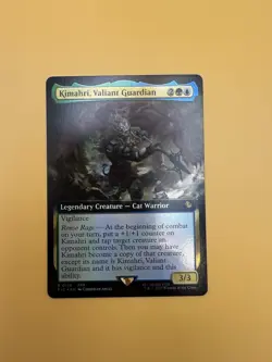 Kimahri, Valiant Guardian Extended Art Foil - Commander: Final Fantasy MTG - Image 3