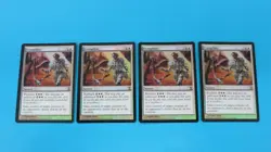 4x FOIL EVANGELIZE SORCERY TIME SPIRAL MTG MAGIC GATHERING NM / UNPLAYED - Image 1