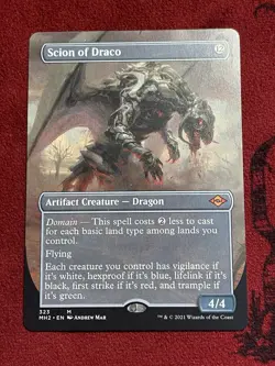 MTG Scion of Draco (Borderless) Modern Horizons 2 Regular - Image 1