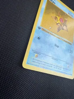 Pokemon Staryu 65/102 1st Edition Shadowless Base Set Card Unplayed Near Mint - Image 2