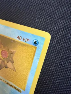 Pokemon Staryu 65/102 1st Edition Shadowless Base Set Card Unplayed Near Mint - Image 4