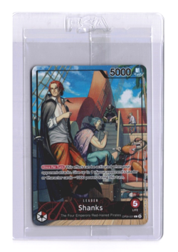 One Piece Shanks Leader PSA Promo Card Exclusive OP09-001 Sealed - Image 1