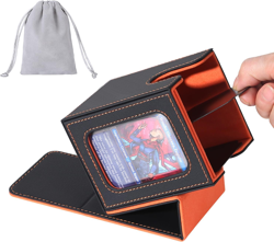 MTG Deck Box for Commander Display,Card Deck Case Fits 100 Double Sleeved Cards, - Image 1