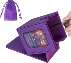 MTG Deck Box for Commander Display,Card Deck Case Fits 100 Double Sleeved Cards, - Image 1