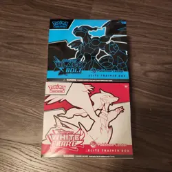 Pokemon TCG Black Bolt And White Flare Pokemon Center ETB’s - SET - Image 1