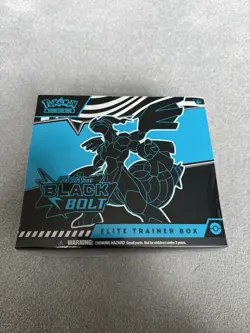 Pokemon TCG - Black Bolt - Elite Trainer Box (ETB) - Sealed- In hand✅ - Image 1