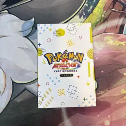 Pokemon Snorlax #143 Database Attacks Set Pink Shattered Holo - Image 2