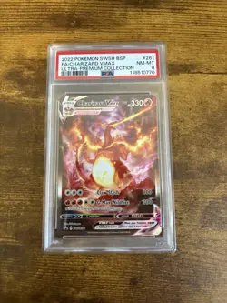 2022 Pokemon SWSH BSP FA/Charizard VMAX Ultra-Premium Collection PSA 8 (NM) - Image 1