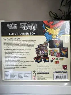 Pokemon Hidden Fates Elite Trainer Box ETB - Factory Sealed - Image 3