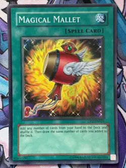 Magical Mallet DP2-EN024 SUPER RARE YuGiOh Card - Image 1