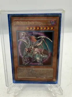 VINTAGE YU-GI-OH 1996 CHAOS EMPEROR DRAGON ENVOY OF THE END TLM-ENSE2 YUGIOH - Image 1