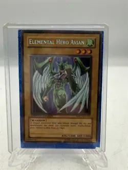 VINTAGE YU-GI-OH 1996 ELEMENTAL HERO AVIAN EHC1-EN001 YUGIOH - Image 1
