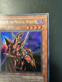 Yugioh Breaker the Magical Warrior MFC-071 Ultra Rare 1st Edition MP - Image 3