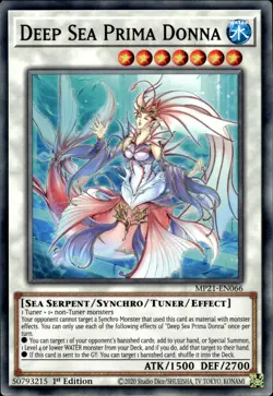 Deep Sea Prima Donna - 1st Edition MP21-EN066 - NM - YuGiOh - Image 1