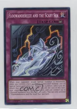 Floowandereeze and the Scary Sea 1st Ed. YuGiOh Tin of Pharaoh's Gods 1at2 - Image 1