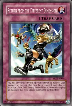 Return From The Different Dimension - EP1-EN008 - NM - YuGiOh - Image 1