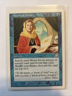 MTG Magic the Gathering Card LP - Mystical Tutor - Image 1