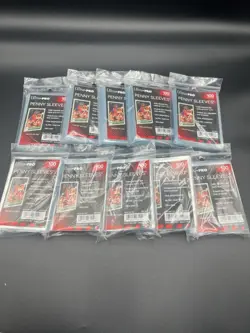 1000 Ultra PRO Soft Sleeves Penny Card Protectors Clear 10 x 100ct Packs - Image 3