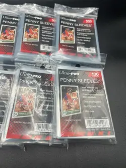 1000 Ultra PRO Soft Sleeves Penny Card Protectors Clear 10 x 100ct Packs - Image 5
