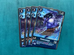 Bulucomon EX7-016 Playset Digimon Liberator Card Game x4 - Image 1