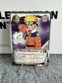 2002 NARUTO CCG NARUTO UZUMAKI Shonen Jump Promo Card PR001 English LP - Image 1